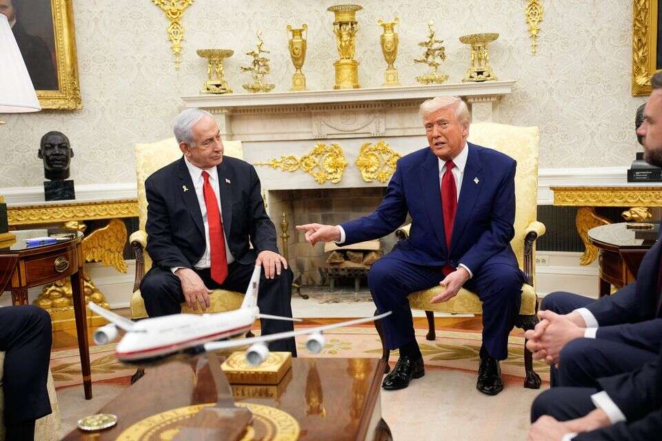 טראמפ ונתניהו בבית הלבן , אי.פי.איי