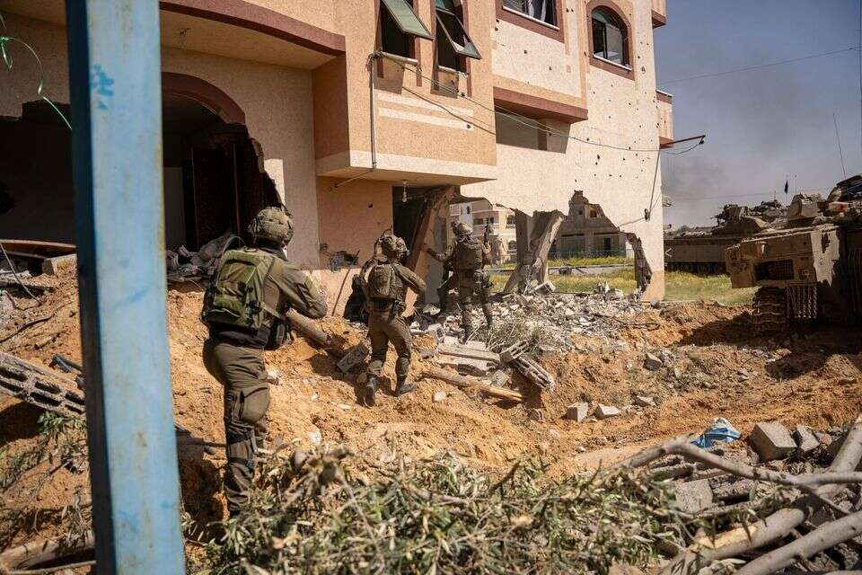 כוחות גולני חוזרים לעזה , דובר צה"ל