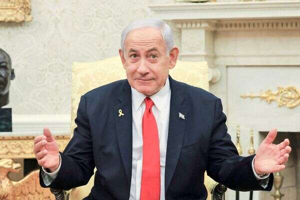 מתקפה קשה על תומכיו ועליו. נתניהו בפגישה עם טראמפ , אי.פי