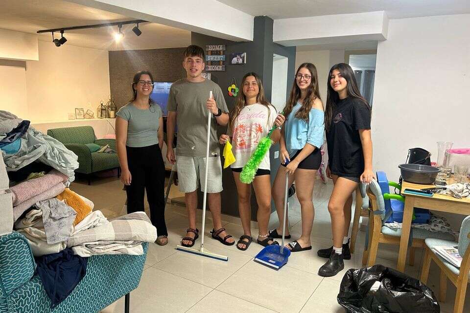 מתנדבי "לב אחד" מסייעים לנשות מילואימניקים , לב אחד
