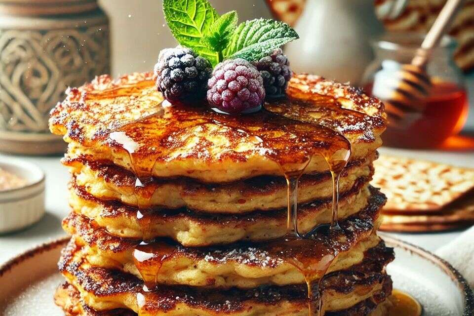 לא צריך לוותר: פנקייק מצה-בריי מתוק של פסח