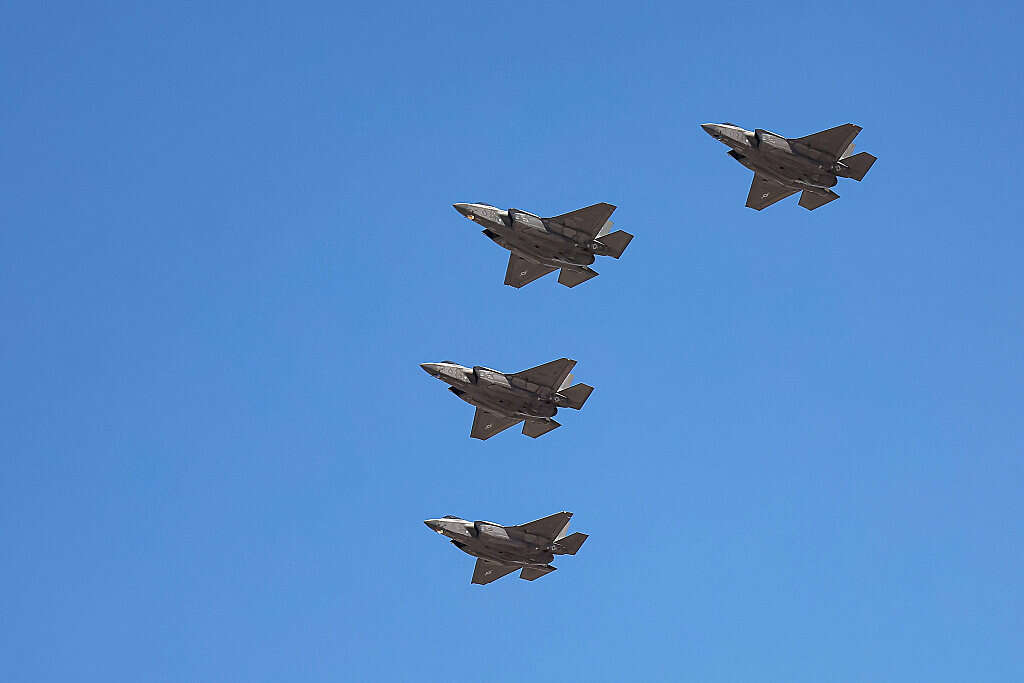 מטוסי F-35 בפעולה , GettyImages