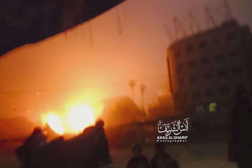 הפצצת בית החולים הבפטיסטי במרכז הרצועה , רשתות ערביות