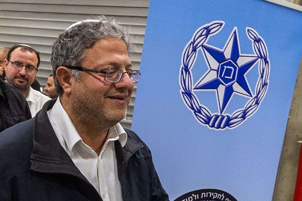 השר לביטחון פנים איתמר בן גביר , אורן בן חקון
