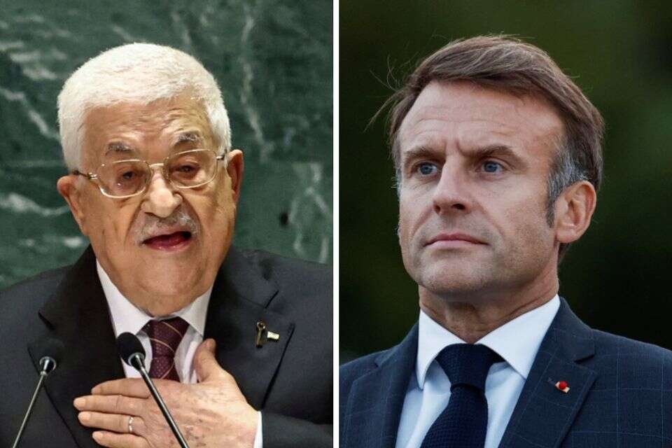 מקרון, אבו מאזן , רויטרס