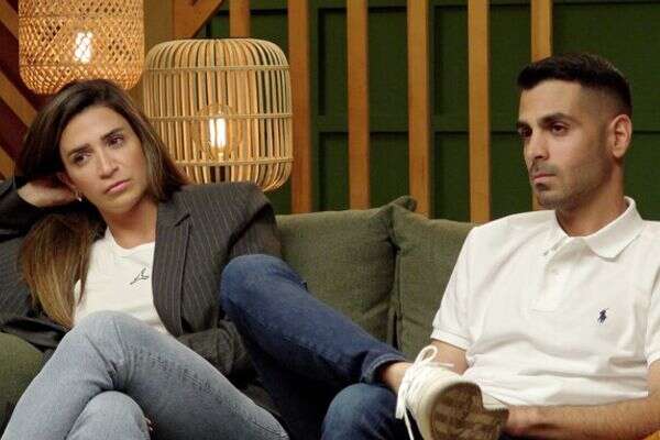 עדיין שם רגשית? חיה ומור ב"חתונמי" , צילום מסך, קשת 12