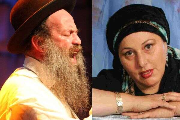 גם הוא הותקף. שולי רנד ומיכל רנד , צחי מרים, רוני שיצר