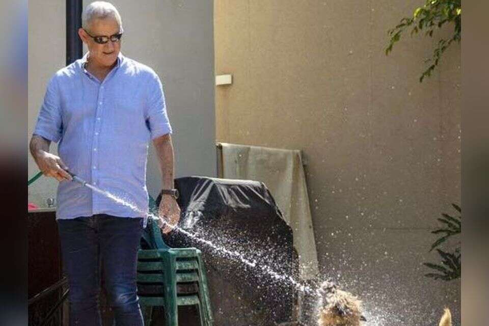 בני גנץ והכלבה בל , רשת "פייסבוק"