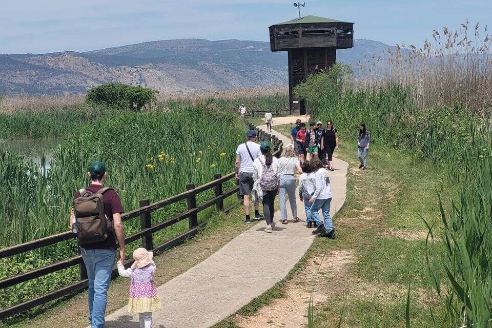 שמורת הטבע החולה. מבקרים רבים , מוחי נאסר, רשות הטבע והגנים