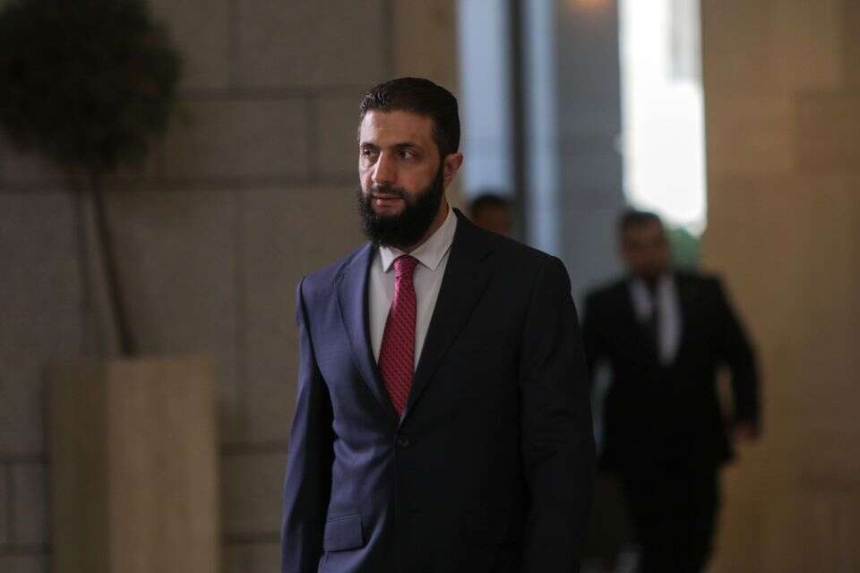 נשיא סוריה אל-ג'ולאני , אי.אף.פי