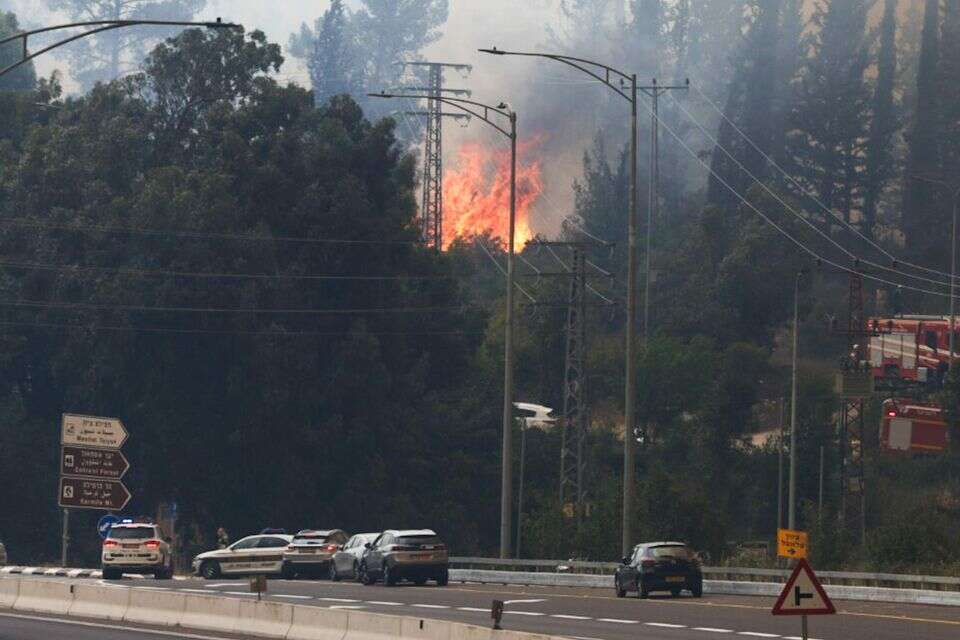 שריפות פרצו במספר מוקדים בארץ , אורן בן חקון