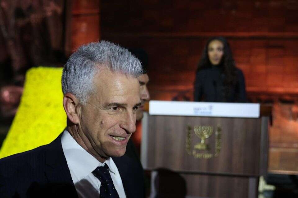 דדי ברנע בטקס יום הזיכרון לשואה ולגבורה 2025 , אורן בן חקון