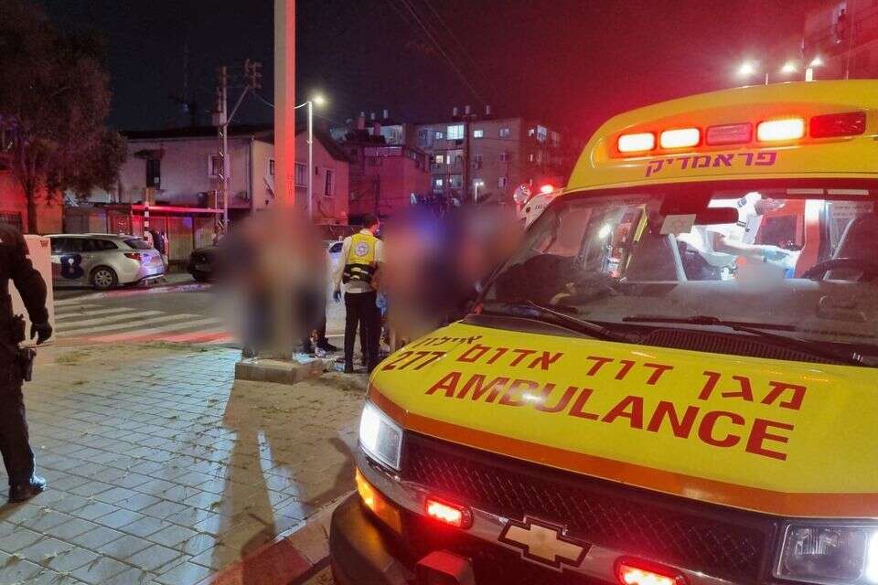 זירת האירוע בבת ים , דוברות מד"א
