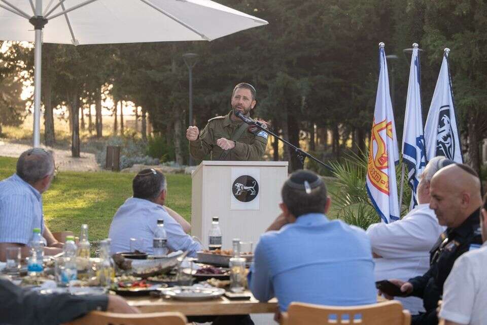 אבי בלוט בכנס ראשי הרשויות, היום , דובר צה"ל