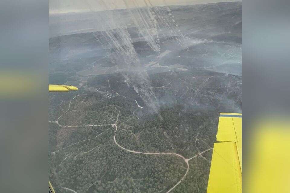 השריפה במטה יהודה, הבוקר , דוברות כבאות והצלה