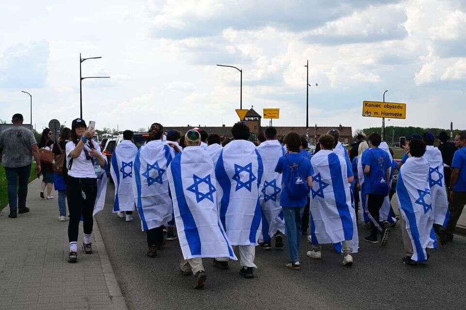 עטופים בדגלי ישראל: מצעד החיים בפולין , זליגר