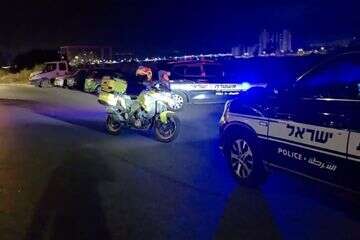 זירת הדקירה בקריית ביאליק , תיעוד מבצעי מד"א