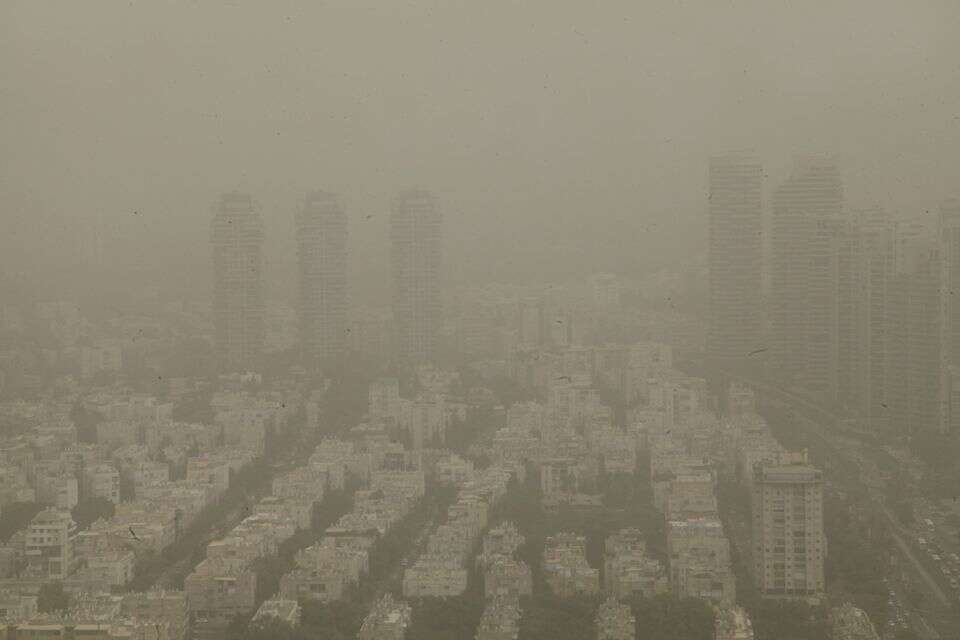 Heavy haze starting at noon: the day it will stop - and the Ministry of Health's warning