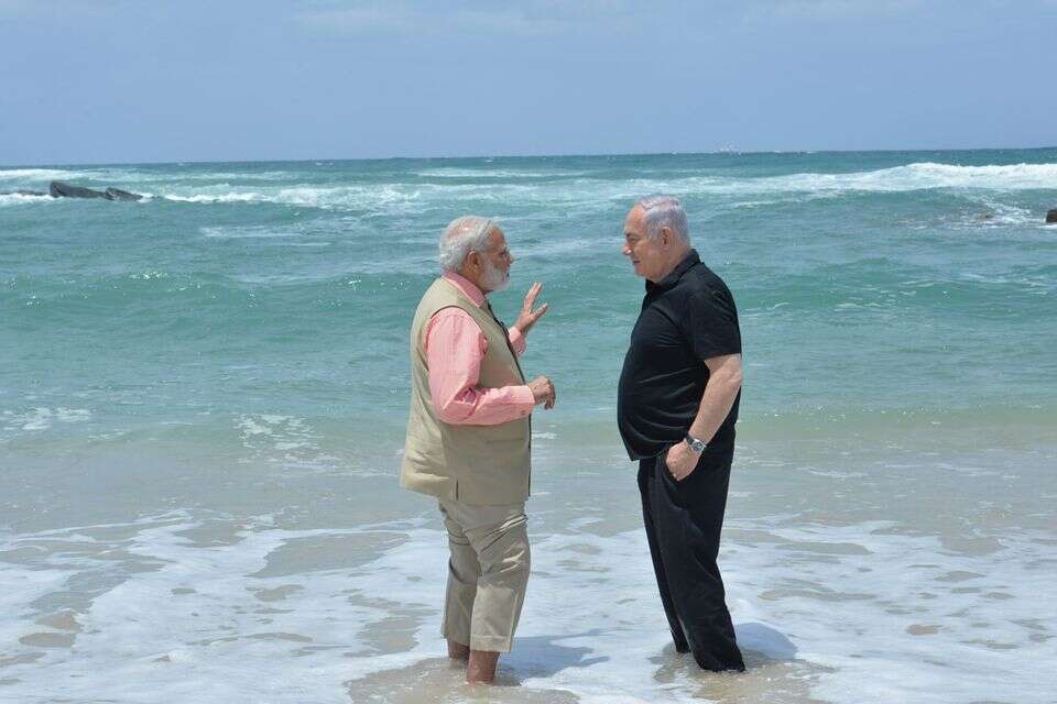 רה"מ נתניהו ור"מ הודו מודי , קובי גדעון/לע"מ
