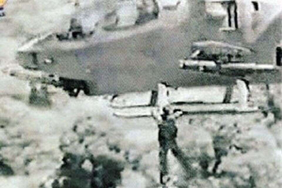 נפילתו בשבי של רון ארד , צילום מסך
