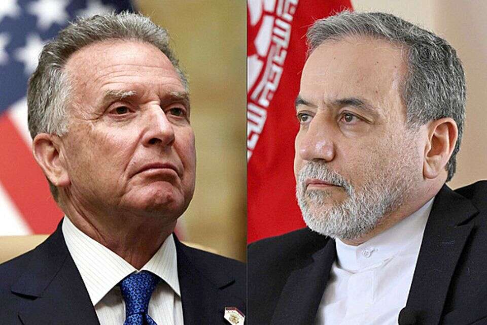 שר החוץ עראקצ'י והשליח וויטקוף ,  אי.אף.פי