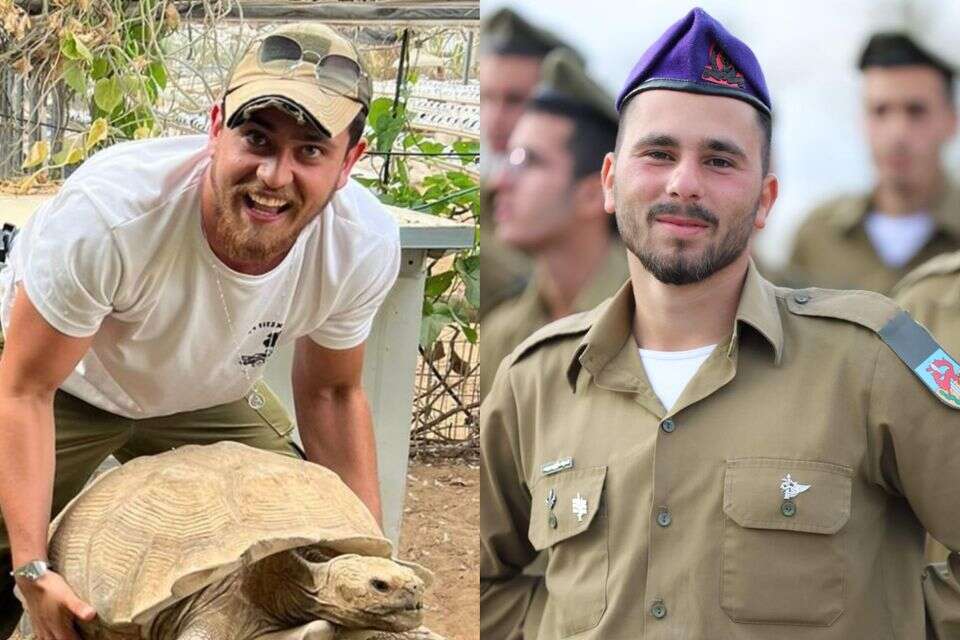 מימין: סמ"ר רועי דאוי ז"ל וסמ"ר אביתר אוחיון אבוקסיס ז"ל , מהאלבומים המשפחתיים