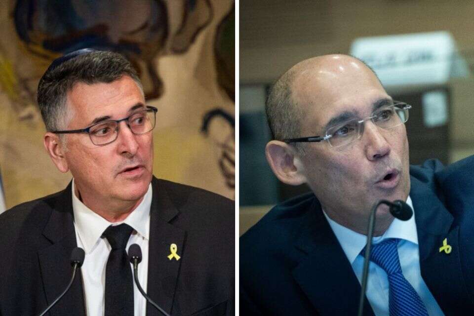 אמיר ירון וגדעון סער , ייונתן זינדל/פלאש90, אורן בן חקון