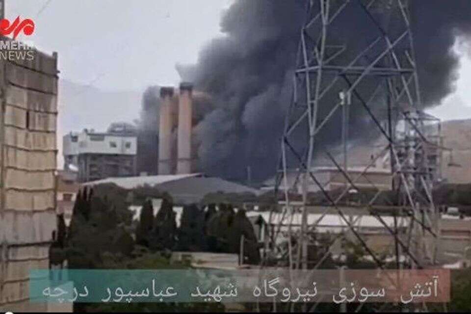 זירת הפיצוץ בעיר איספהאן באיראן , רשתות חברתיות