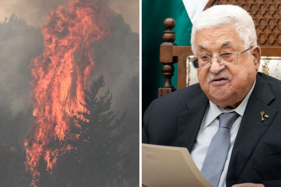 אבו מאזן. "נסייע במאמצי הכיבוי" , אי.אף.פי, אי.פי.אי