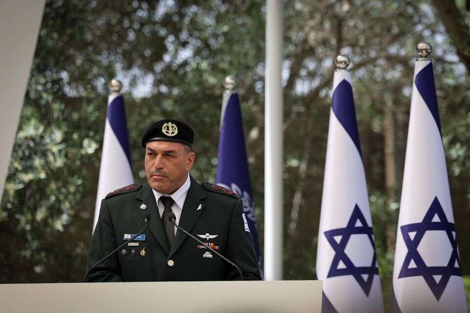 הרמטכ"ל בטקס מצטייני הנשיא , אורן בן חקון
