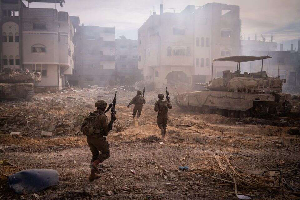 לוחמי צוות הקרב של חטיבת הנח״ל ברצועה , דובר צה"ל