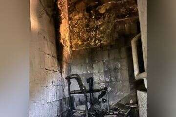 שריפת הכיסא בחדר מדרגות בחיפה , דוברות כבאות והצלה לישראל | מחוז חוף