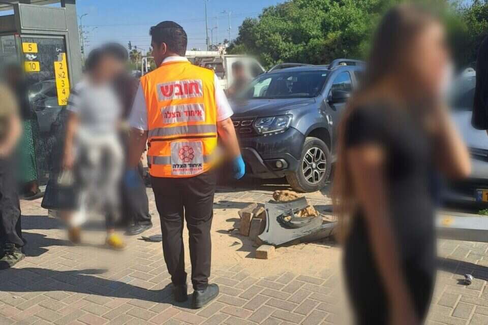 זירת התאונה באשקלון , דוברות מד"א