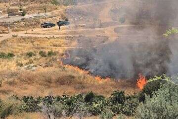 שריפה במגדל צדק בראש העין , כבאות והצלה