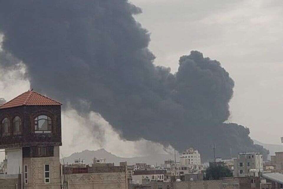 תיעודים מהתקיפה בנמל התעופה בצנעא שבתימן , רשתות ערביות