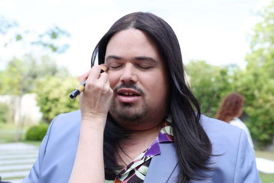 אוראל צברי בצילומי קמפיין ארקיע , דנה קופל
