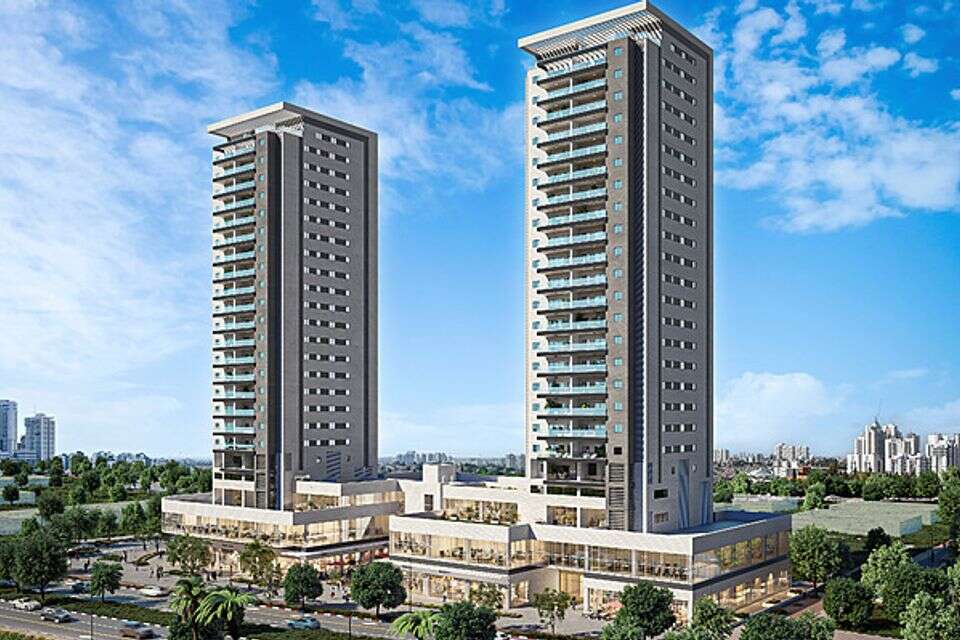 פרויקט חצבים - ראשון לציון , (הדמיה): Ava studio
