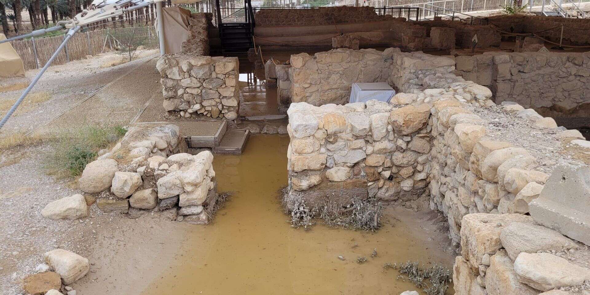 בית הכנסת בגן לאומי עין גדי מוצף , רובי מיאל, רשות הטבע והגנים
