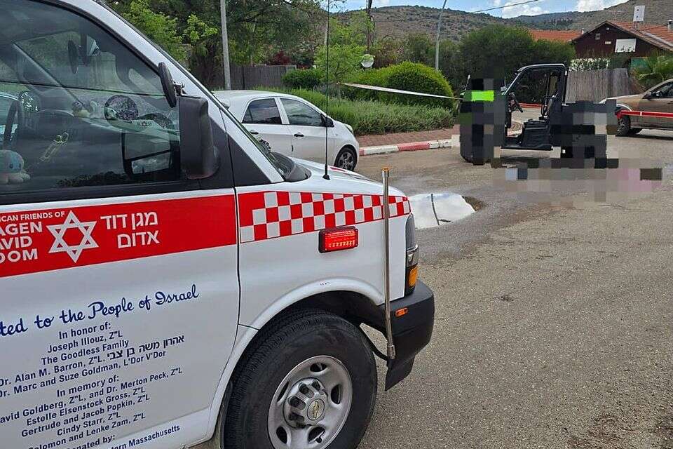 תאונת טרקטורון (ארכיון) , תיעוד מבצעי מד"א