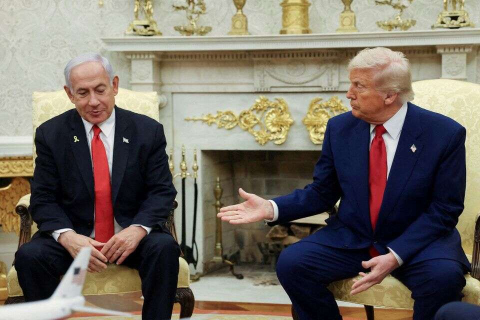 טראמפ ונתניהו (ארכיון) , רויטרס