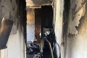 שריפה בבנין מגורים בבאר שבע , דוברות כבאות והצלה