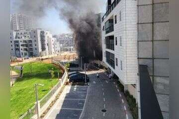 שריפה בדירת מגורים ברמלה , דוברות כבאות לישראל