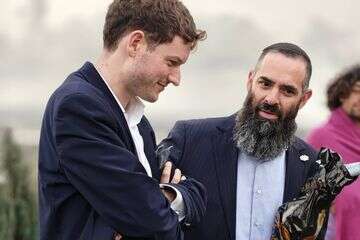 מרסל בביקור בשומרון מטעם המועצה אזורית שומרון , Nono