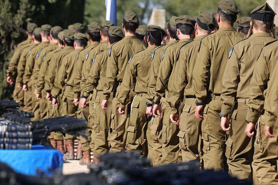 טקס השבעת חטיבת חשמונאים החרדית , יהונתן שאול