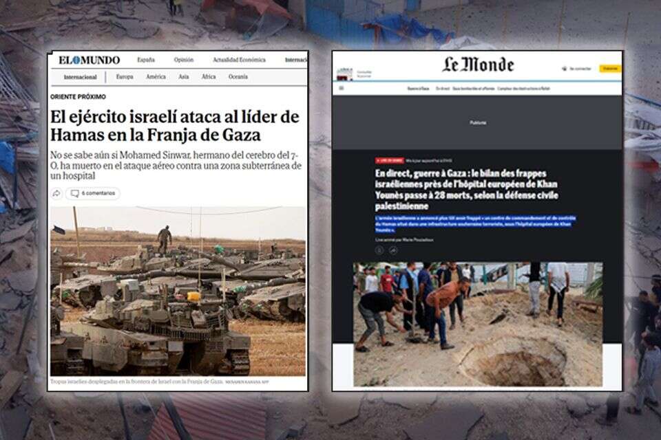 "הרוגים באזור הומניטרי": כך סיקרה התקשורת העולמית את ניסיון החיסול של מוחמד סינוואר
, רויטרס