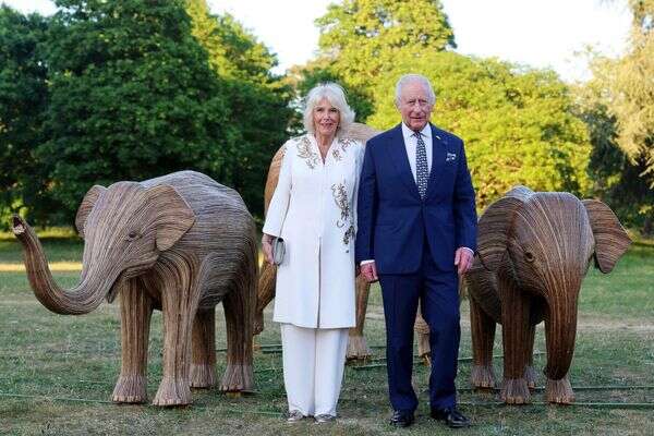 המלך צ'ארלס והמלכה קאמילה , Jackson/Pool Photo via AP)