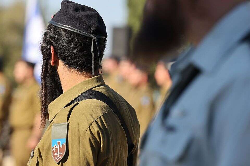 חייל חרדי ( למצולם אין כל קשר לנאמר בכתבה) , .