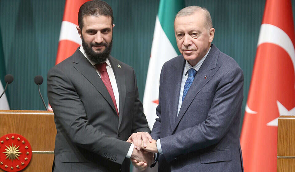 ארדואן והנשיא הסורי א-שרע , אי.פי.אי