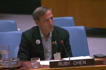 רובי חן במועצת הביטחון של האו"ם , דוברות מטה המשפחות להחזרת החטופים