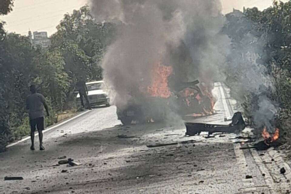 דיווחים על תקיפת כטב"מ ישראלי על רכב באזור זראריה, דרום לבנון , רשתות חברתיות
